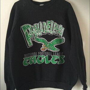 90s Philadelphia Eagles Sweatshirt, Logo Philadelphia Eagles Football NFL Shirt
